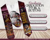 Greatness Stole and Button